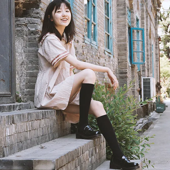 Japanese School Girl Loafers Mary Janes