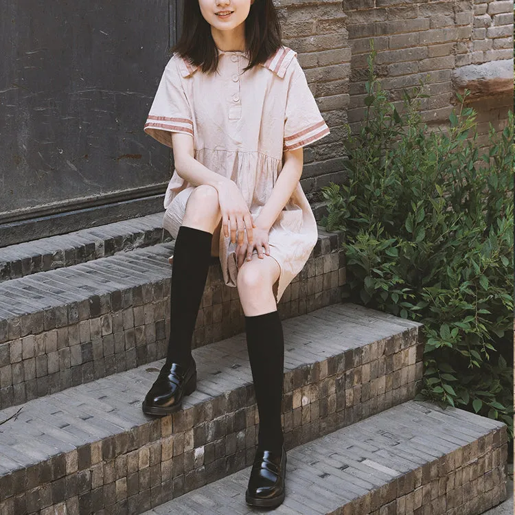 Japanese School Girl Loafers Mary Janes
