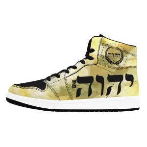KING YAHWEH (LUSTER) Men's High-Top Sneakers