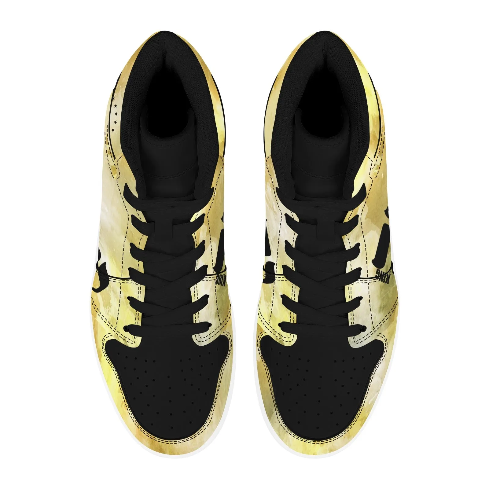 KING YAHWEH (LUSTER) Men's High-Top Sneakers