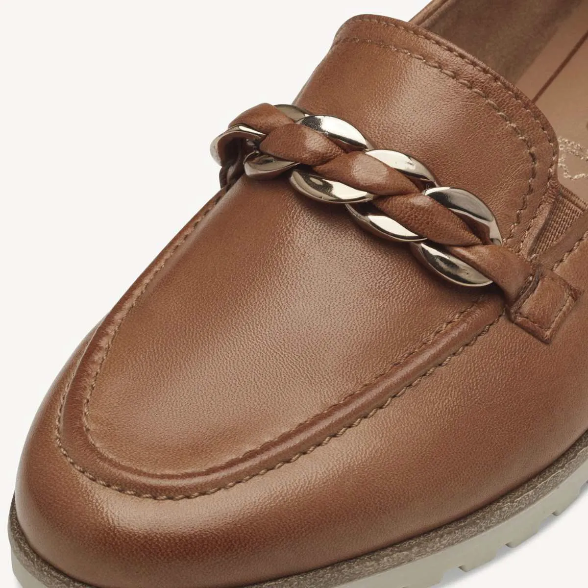 Tamaris Loafer Cognac Leather W