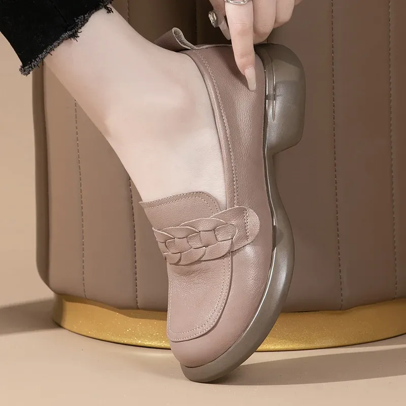 USS Shoes Elsa Women's Leather Loafers